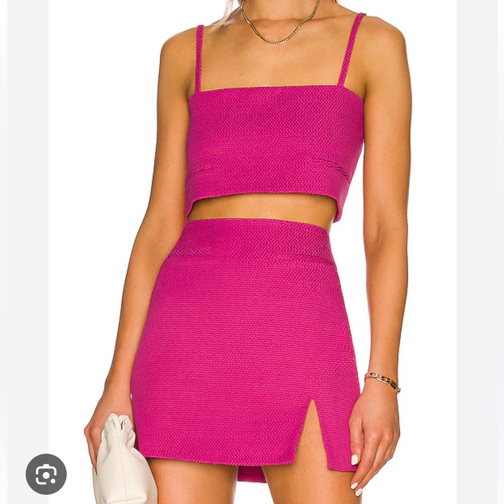 Alexis Pink Sleeveless Mini Dress
